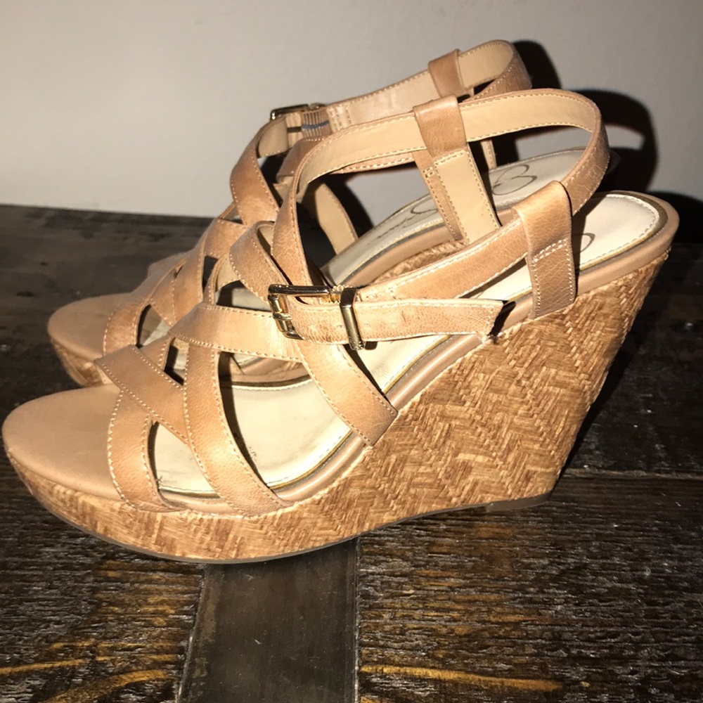 Jessica Simpson wedges